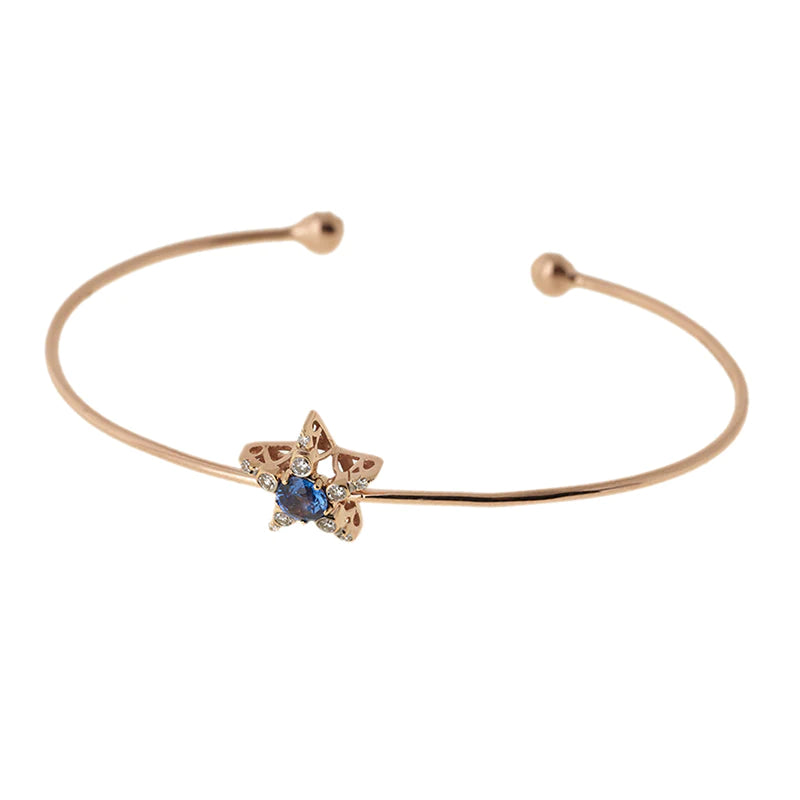 Istanbul Bracelet Blue Sapphire - Diamond