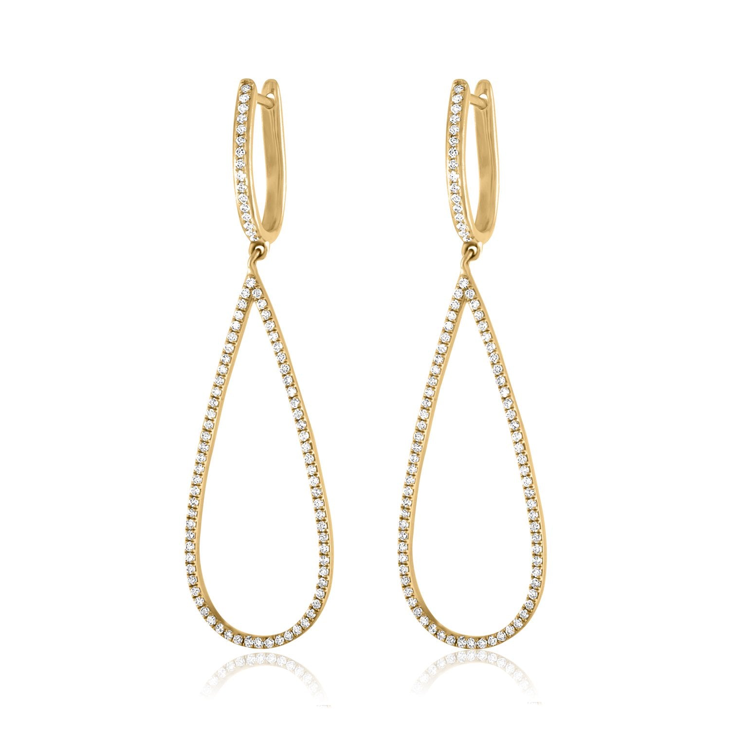 Vincents Fine Jewelry | Jane Kaye | Open Drop Pear Earrings