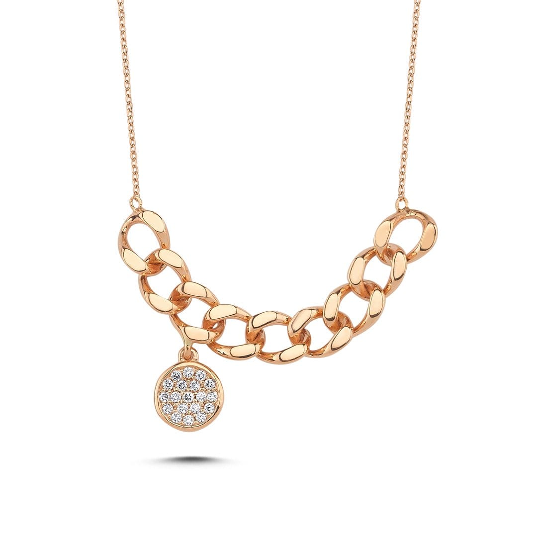 Vincents Fine Jewelry | Circular Pendant Chain Necklace | Own Your Story