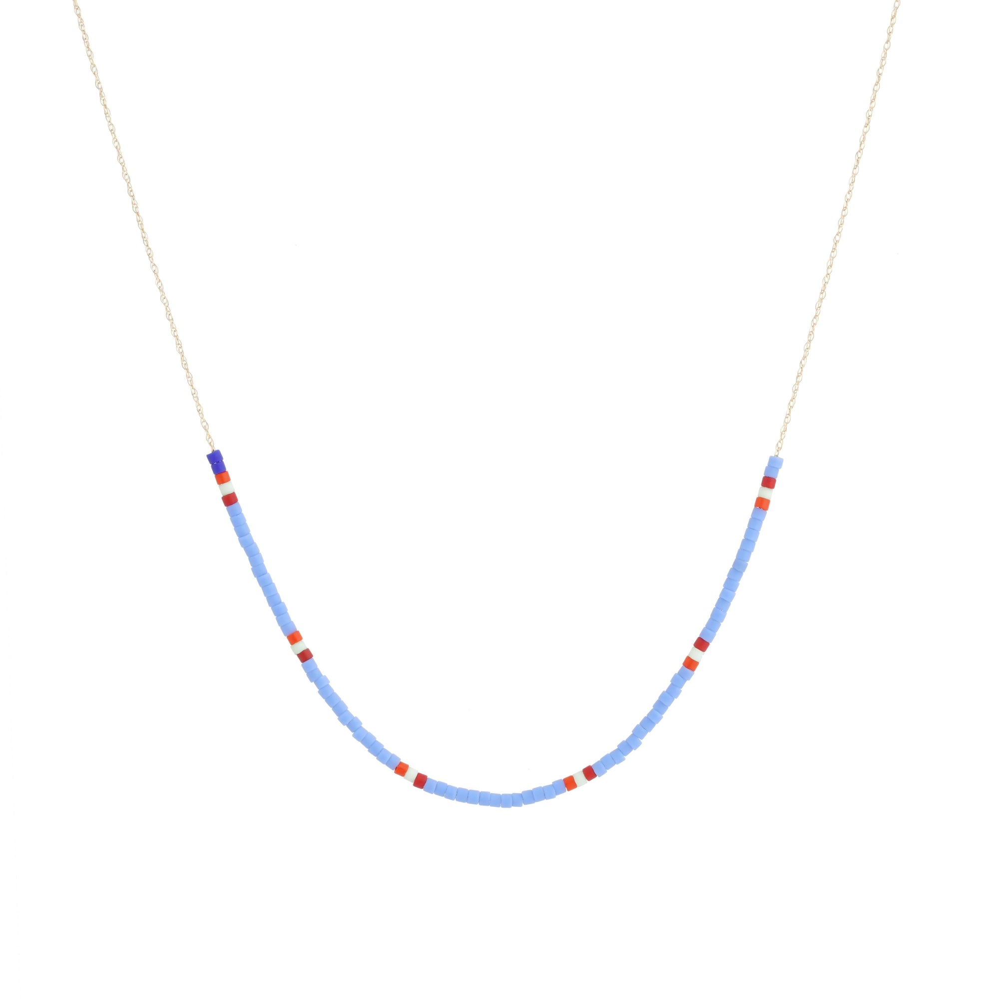 Microbead Necklace: Summer of Love Necklace 2