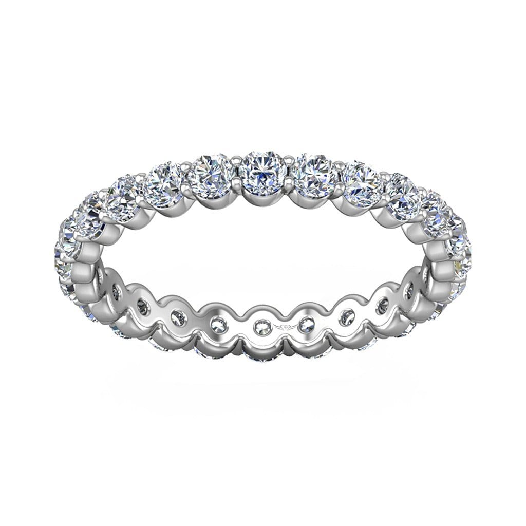 Vincents Fine Jewelry | Martin Flyer | Shared Prong Eternity Wedding Band