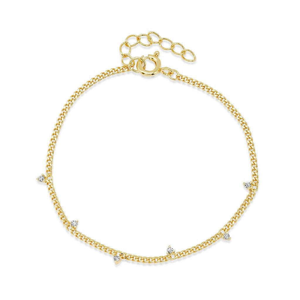 Vincents Fine Jewelry | TAI Jewelry | Brass & CZ bracelet