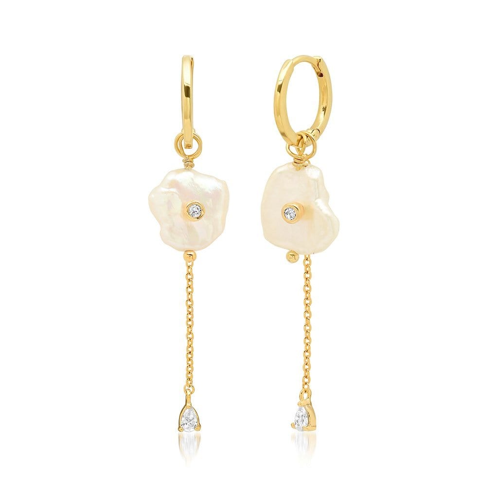 Vincents Fine Jewelry | TAI Jewelry | Pearl Trail Drop earrings 