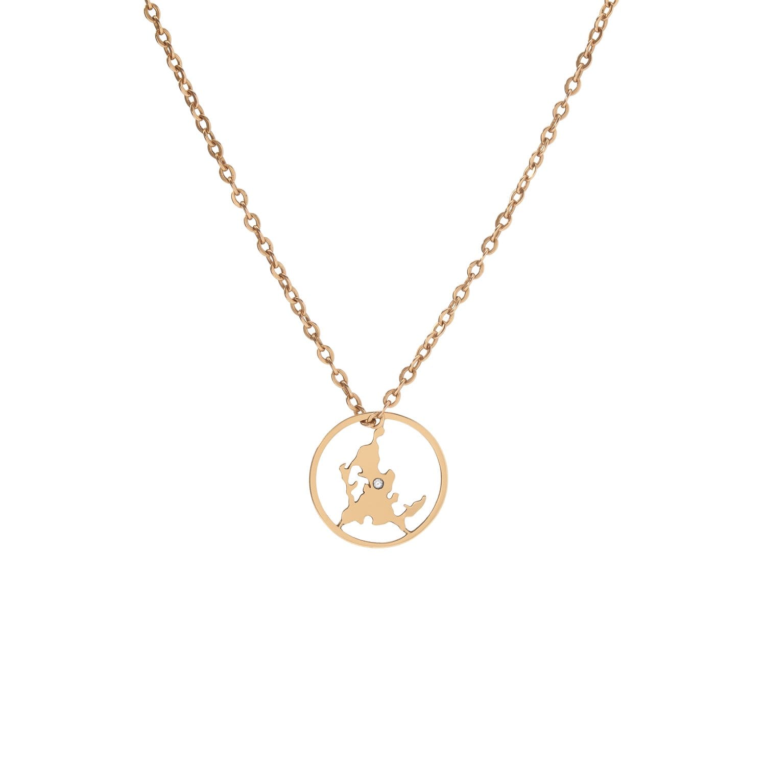 CD Charms | Shelter Island Chained Necklace | Catherine Demarchelier