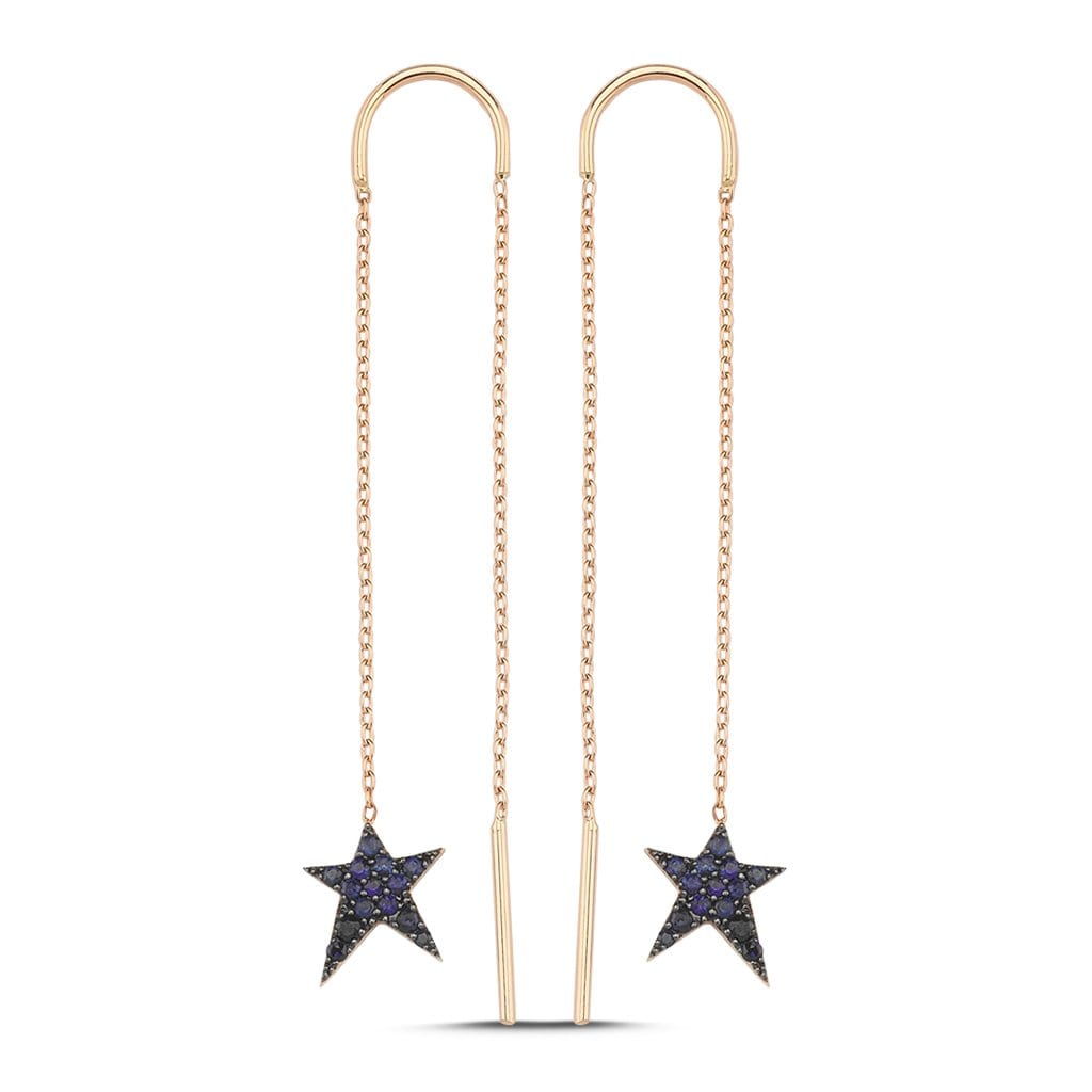 Vincents Fine Jewelry | Own Your Story | Sapphire Rockstar Earrings