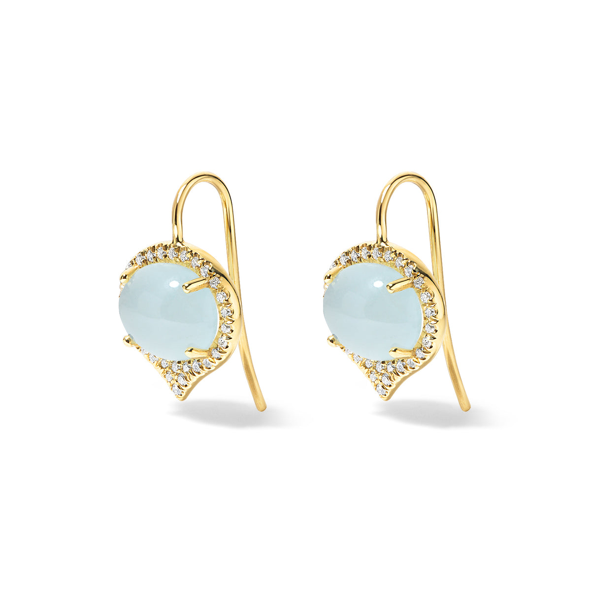 Aquamarine Jordan Earrings (One-of-a-kind)