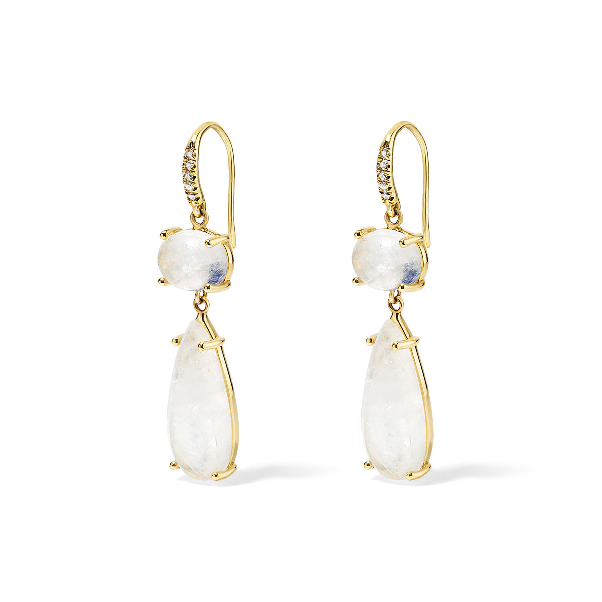 Joyce Moonstone Earrings (One-of-a-kind)