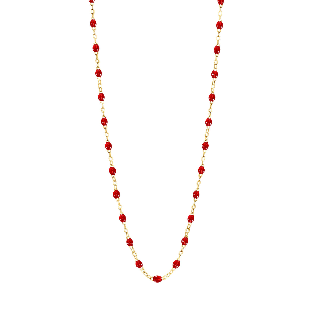 Classic Gigi Necklace - Ruby 16.5&quot;