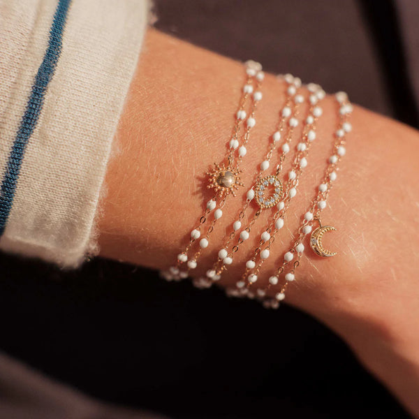 Classic Gigi Bracelet - White - Vincents Fine Jewelry Classic Gigi Bracelet - White - Vincents Fine Jewelry
