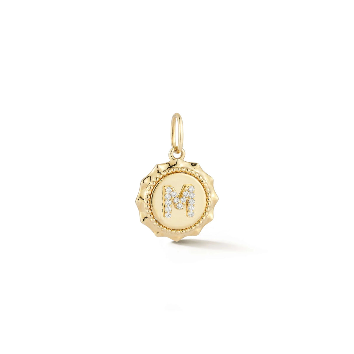 Reese Brooklyn Scalloped Initial Charm