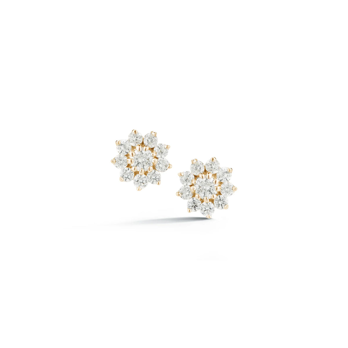 Jennifer Yamina Pointed Flower Studs