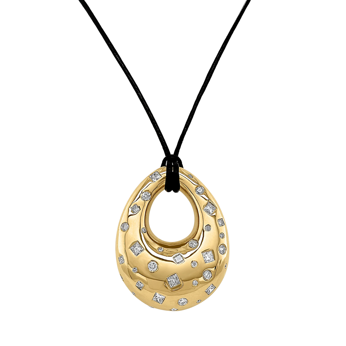 LEATHER CORD - BLACK