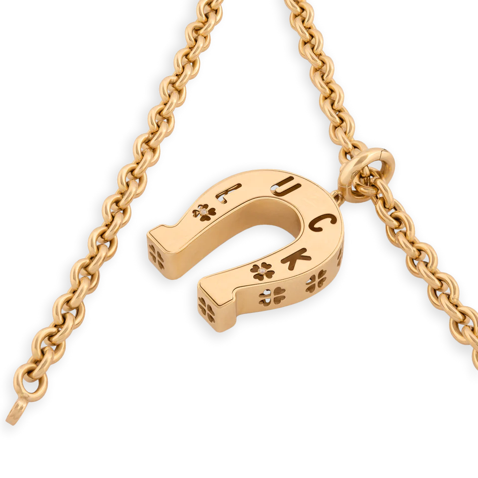 Bruno - Yellow Gold Horseshoe