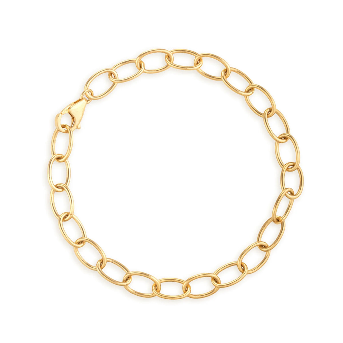 Liberté Chain Link Bracelet In Yellow Gold
