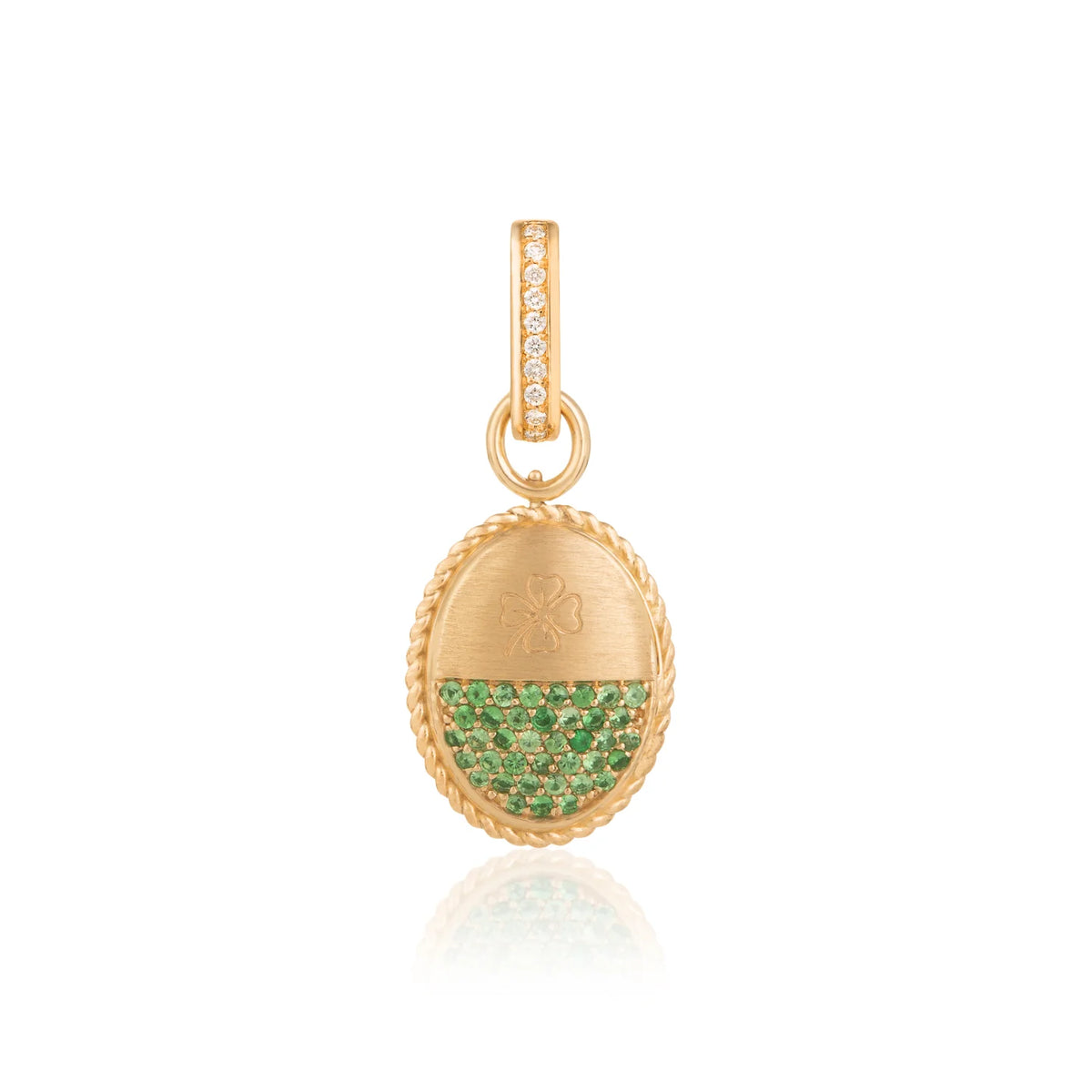 Liberté Small Rope Charm Green