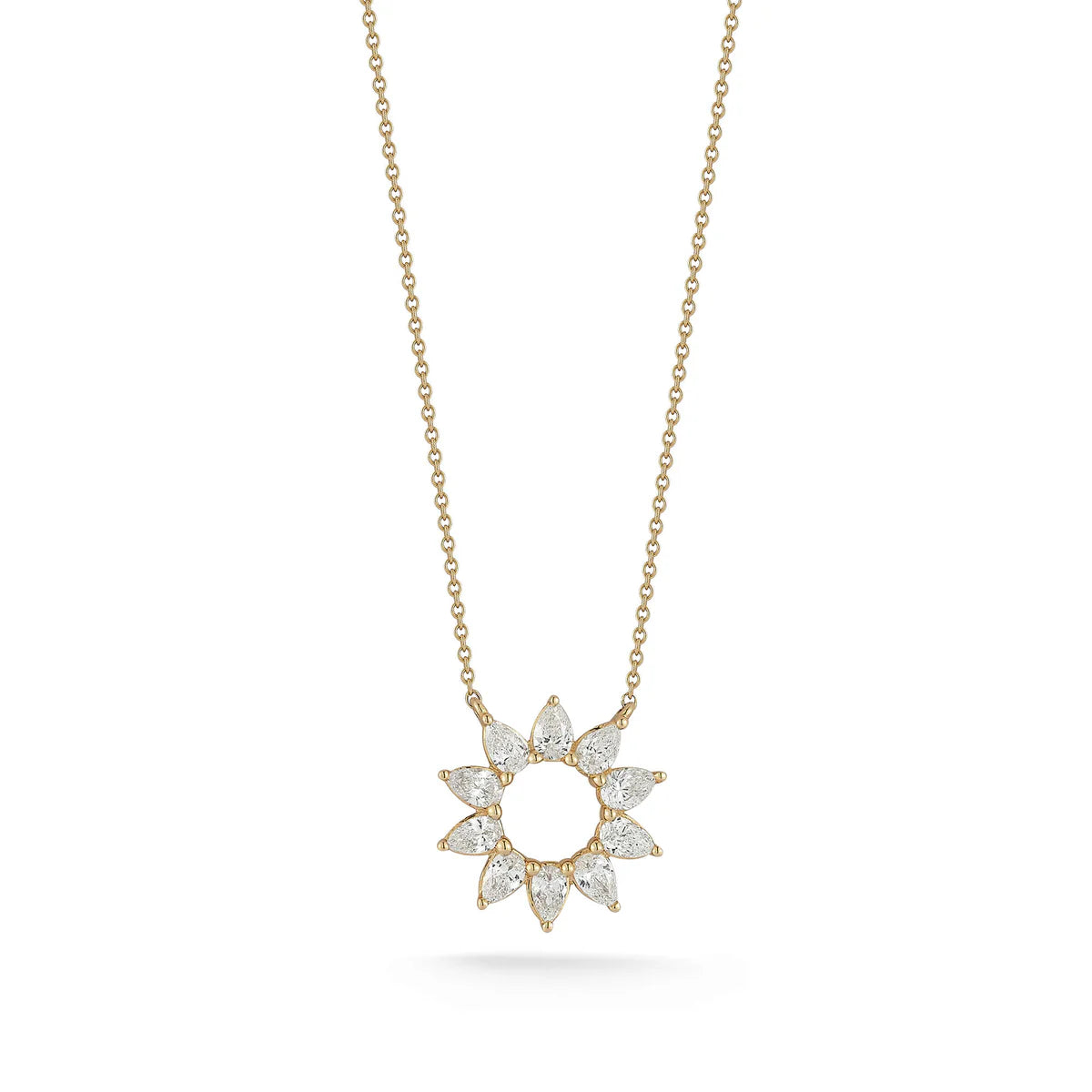 Taylor Elaine Pear Flower Necklace