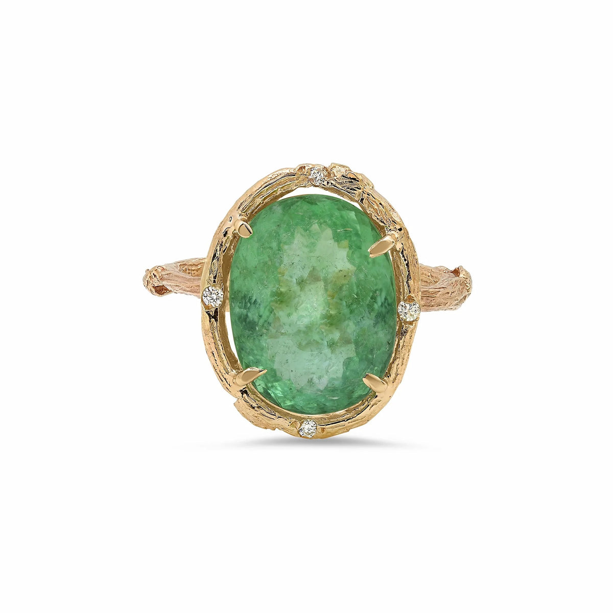 Seafoam Tourmaline Ring