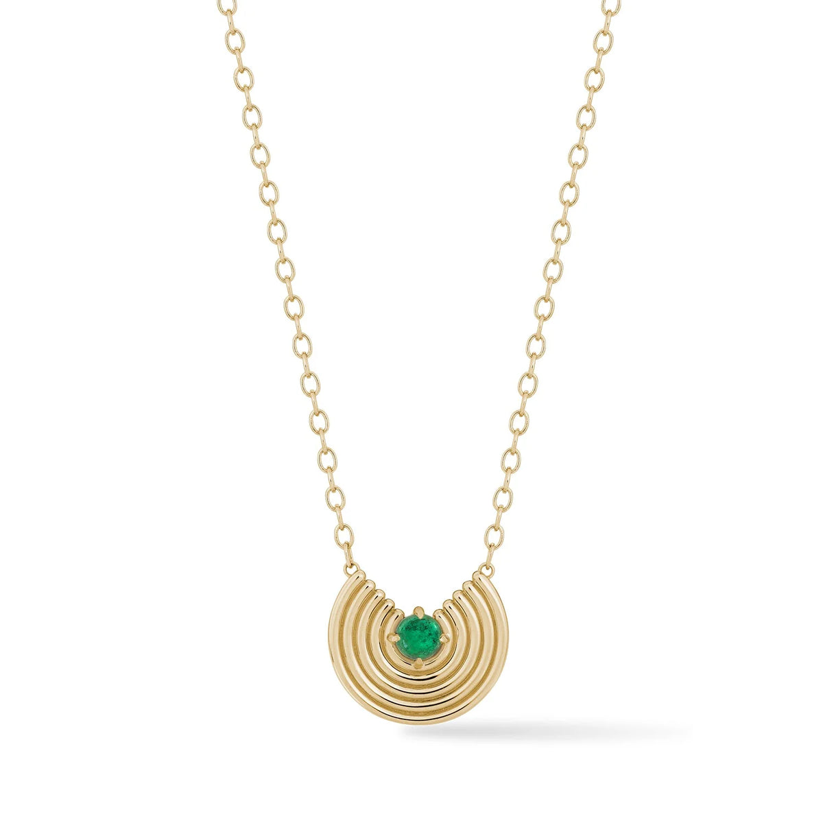 Grand Revival Necklace Emerald