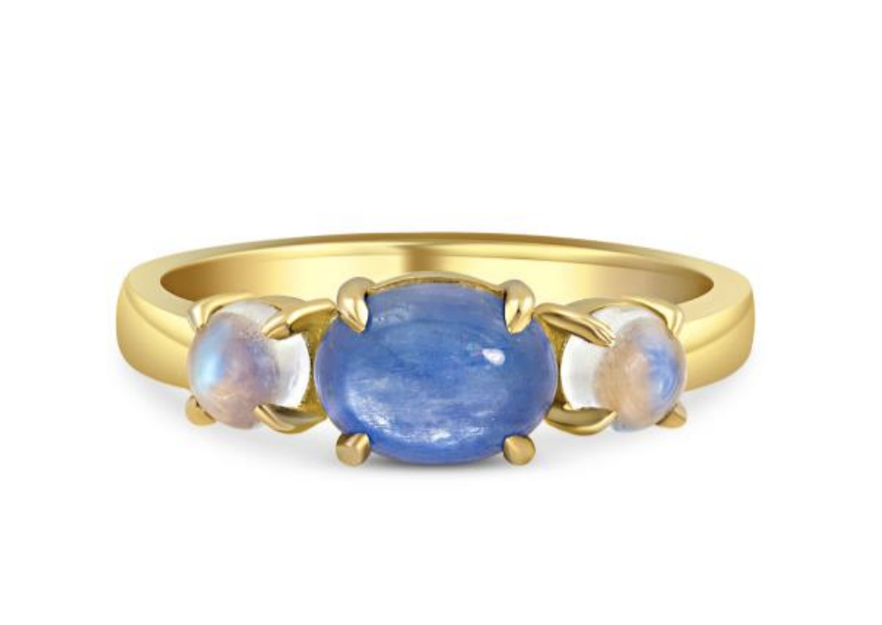 3 Stone Gemfetti Ring