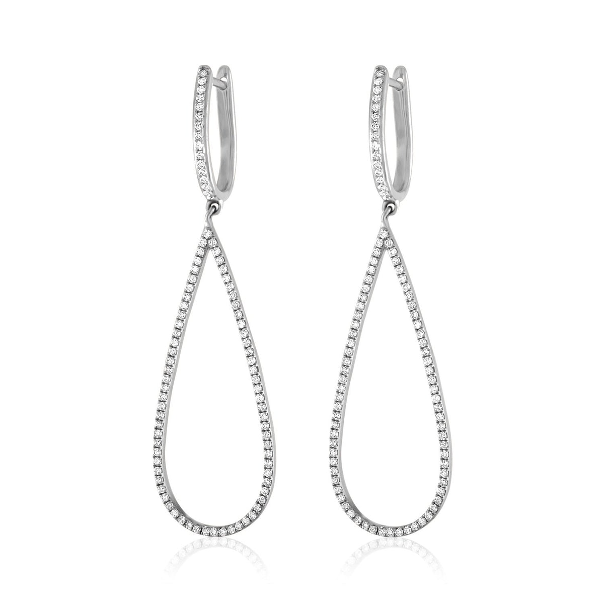 Vincents Fine Jewelry | Jane Kaye | Open Drop Pear Earrings