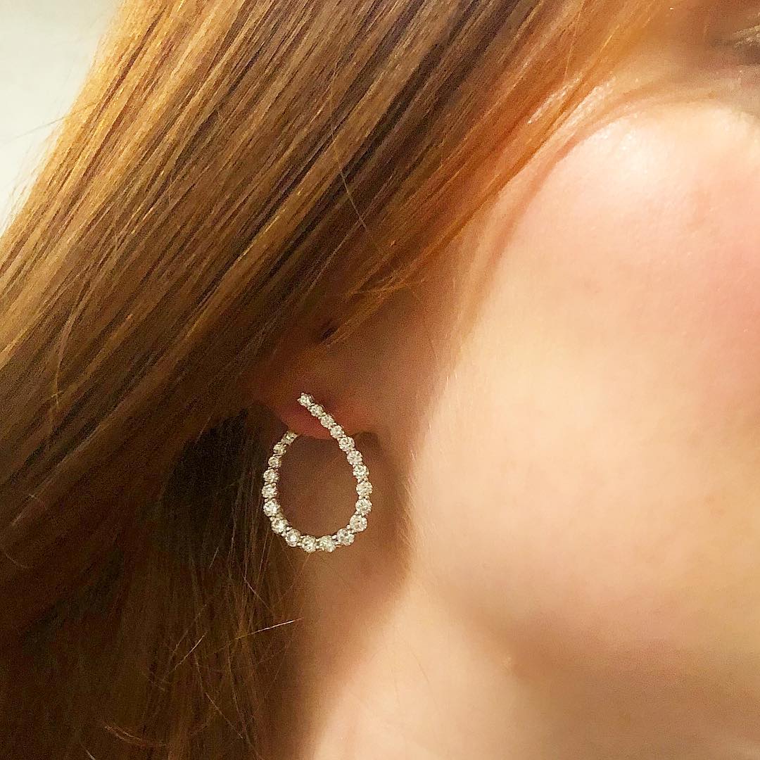 Vincents Fine Jewelry | Jane Kaye | Illusion Loop Earrings