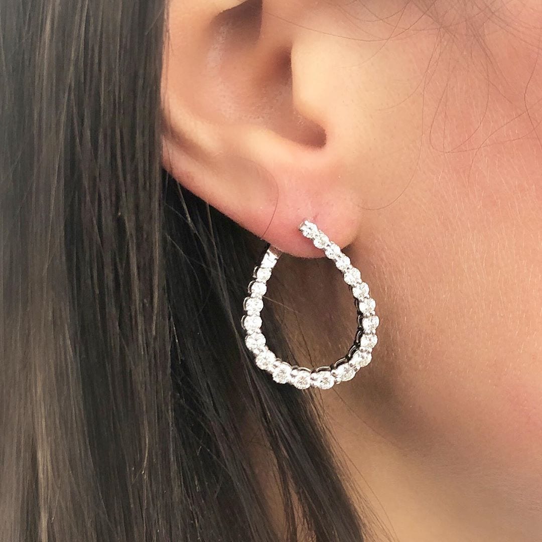 Vincents Fine Jewelry | Jane Kaye | Illusion Loop Earrings