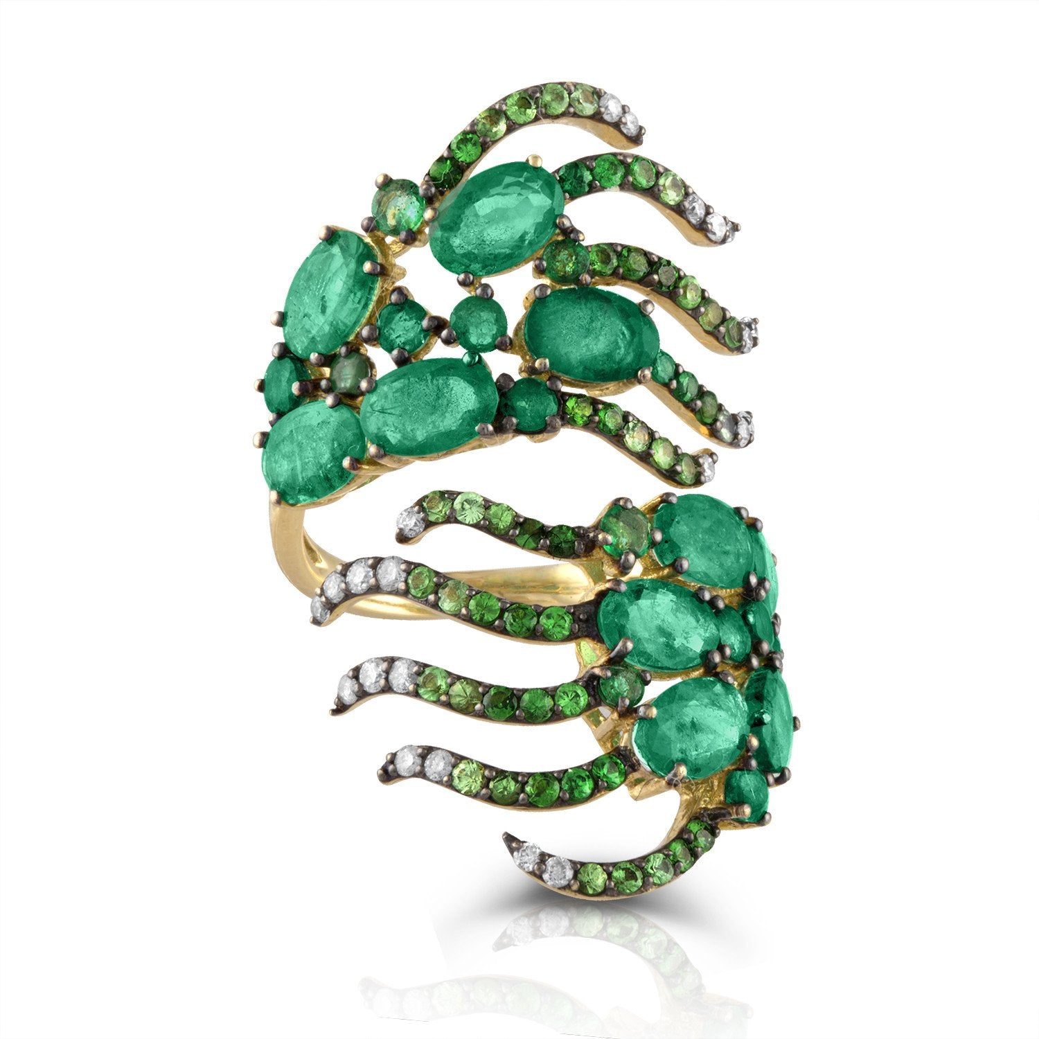 Vincents Fine Jewelry | Jane Kaye | Emerald Wave Ring