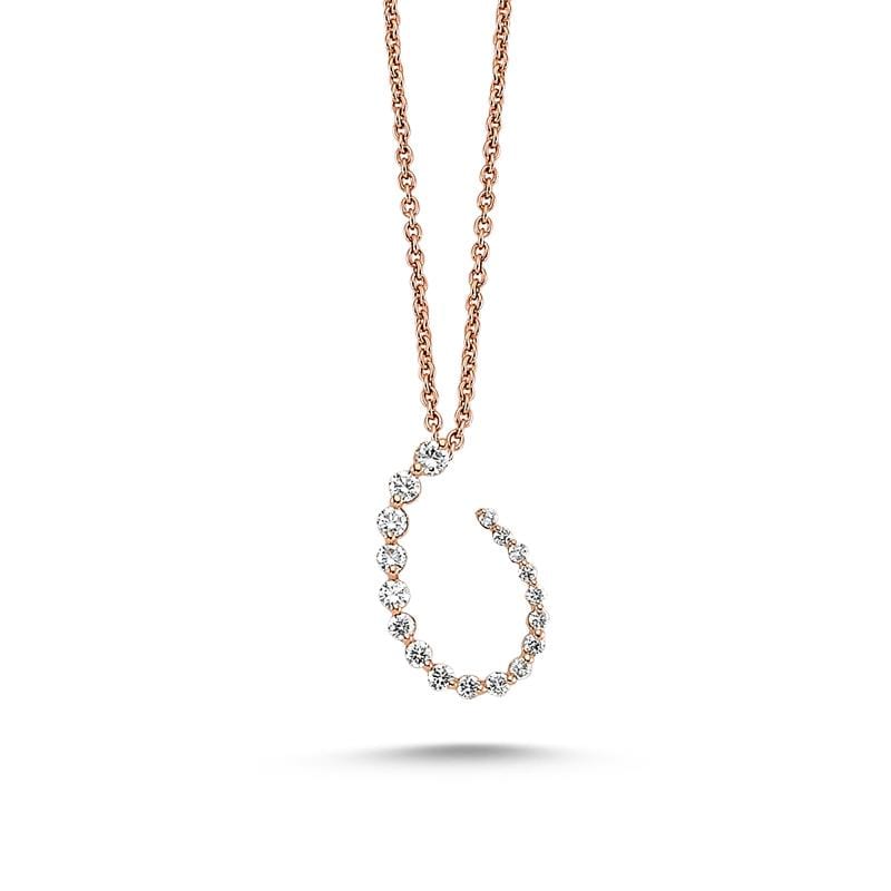 Vincents Fine Jewelry | Diamond Curl Pendant Necklace | Own Your Story