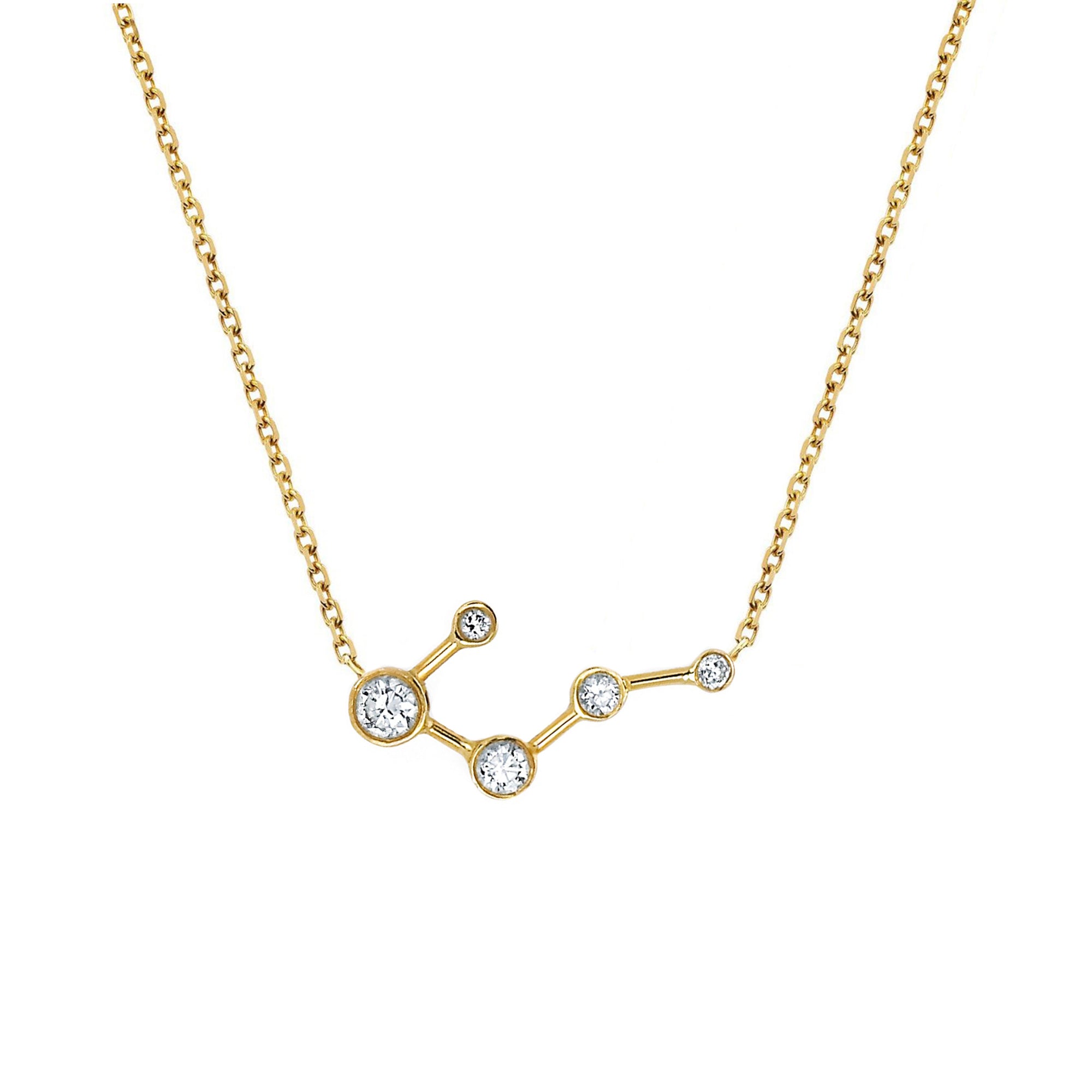 Big Dipper Diamond Constellation Necklace