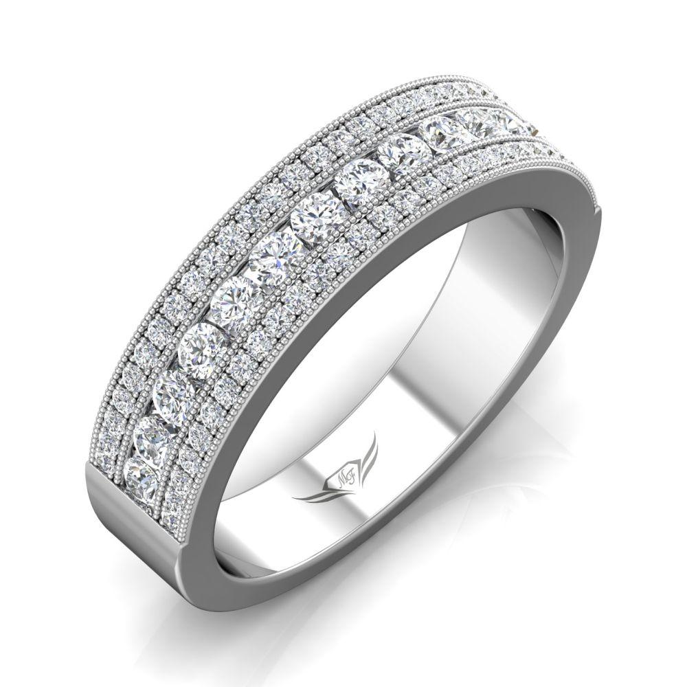 Vincents Fine Jewelry | Martin Flyer | Channel Matching Wedding Band