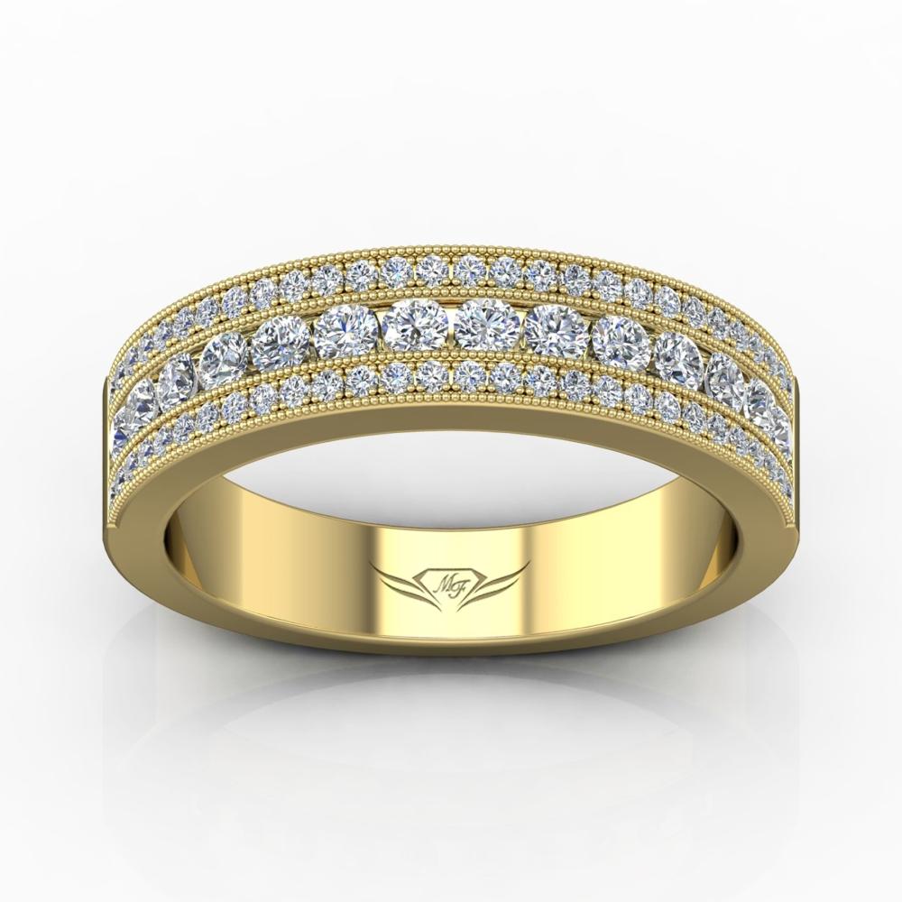 Vincents Fine Jewelry | Martin Flyer | Channel Matching Wedding Band
