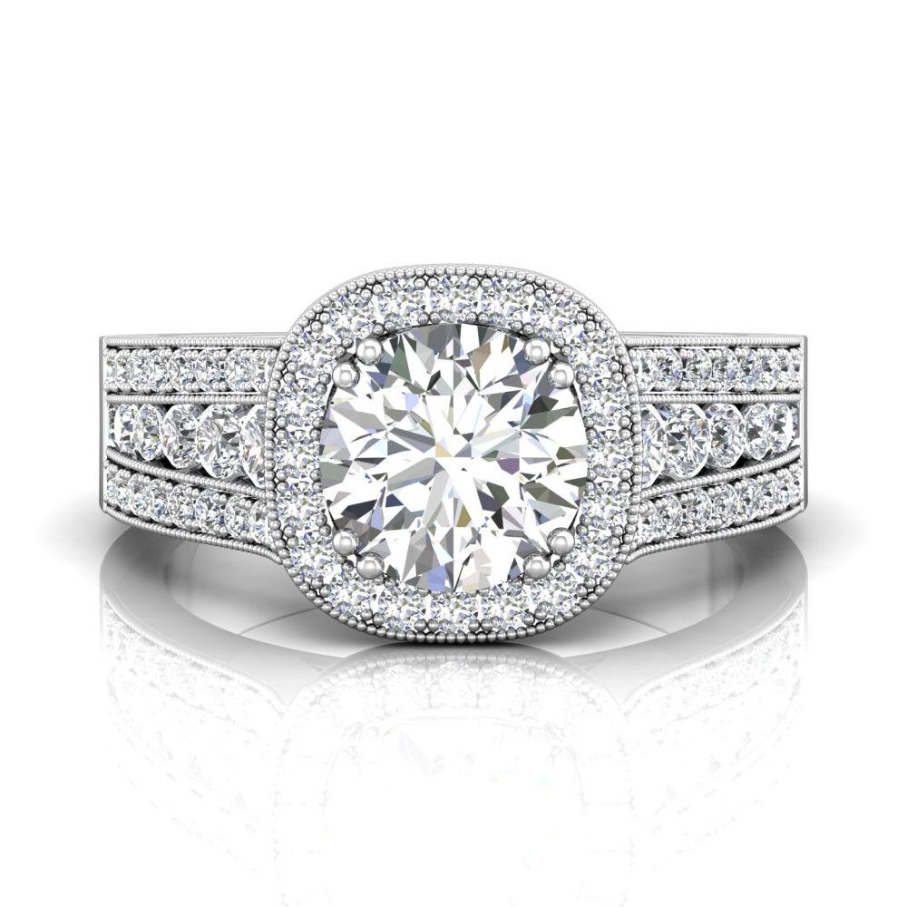 Vincents Fine Jewelry | Martin Flyer | Channel Halo Remount