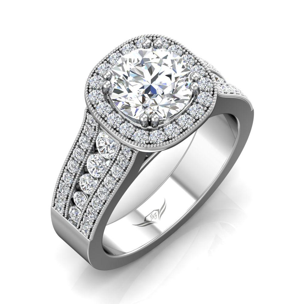 Vincents Fine Jewelry | Martin Flyer | Channel Halo Remount