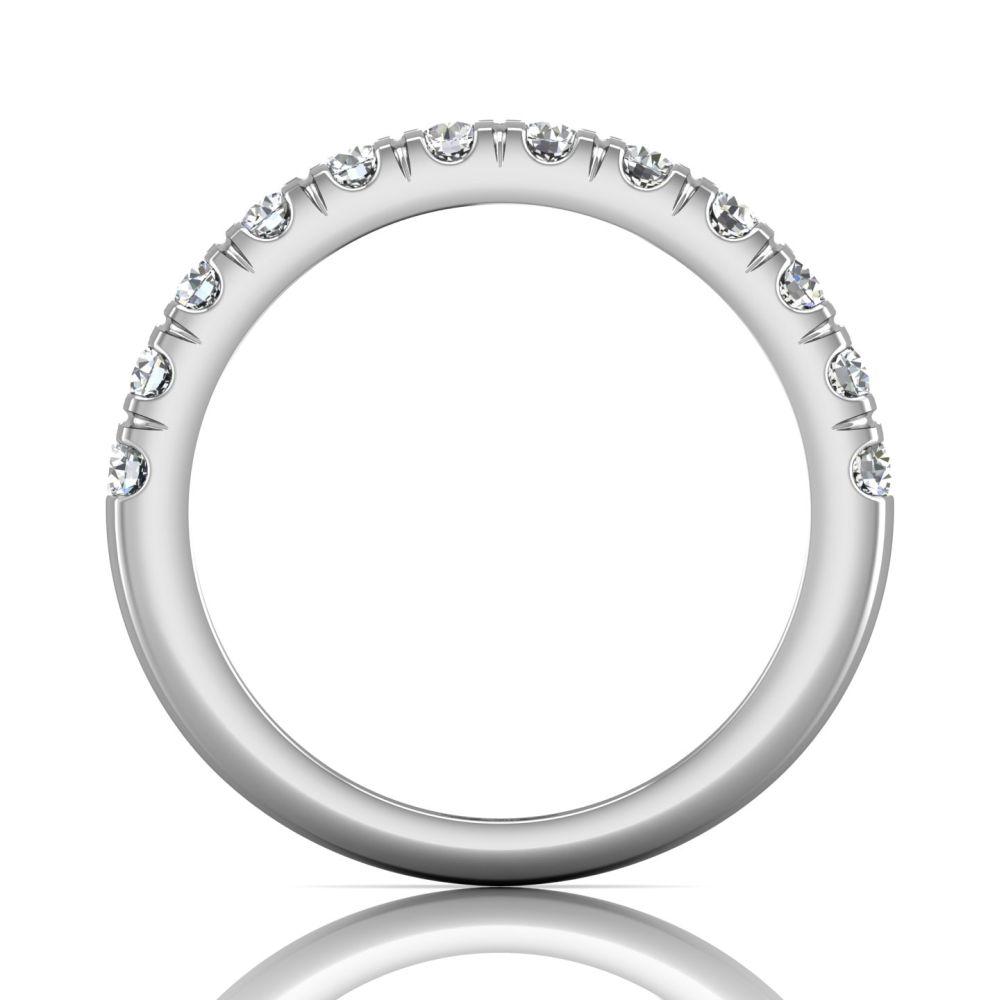 Vincents Fine Jewelry | Martin Flyer | Cutdown Micropave Wedding Band