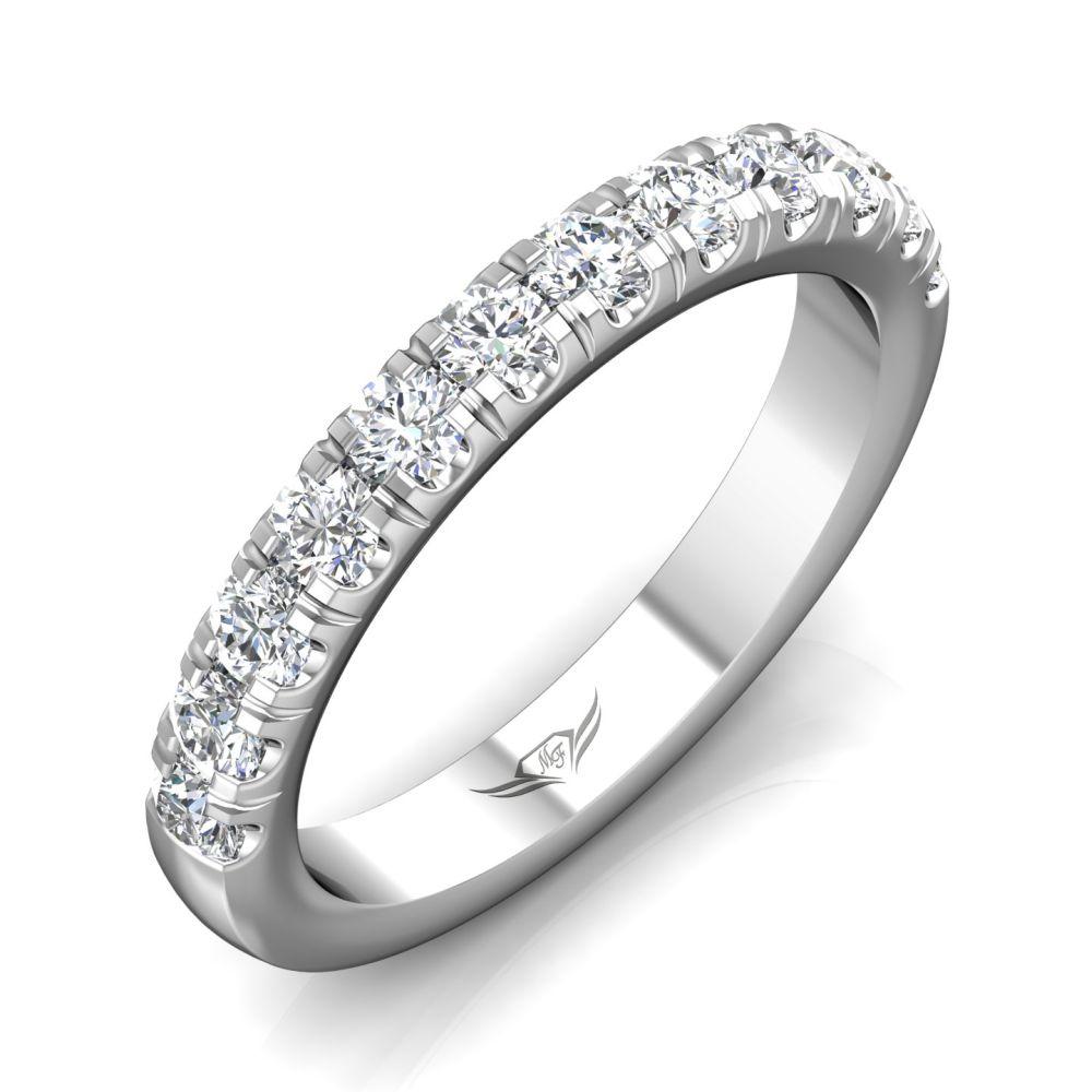 Vincents Fine Jewelry | Martin Flyer | Cutdown Micropave Wedding Band
