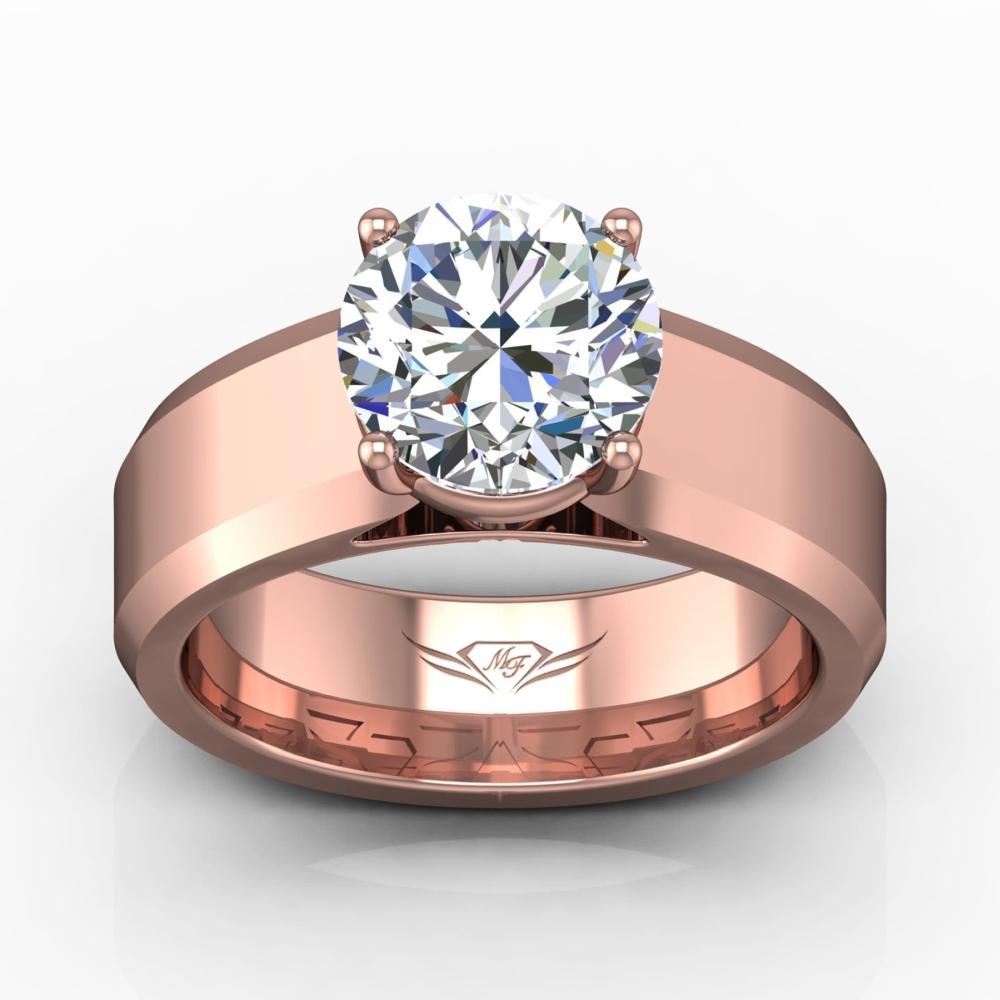 Vincents Fine Jewelry | Martin Flyer | Solitaire Wide Remount