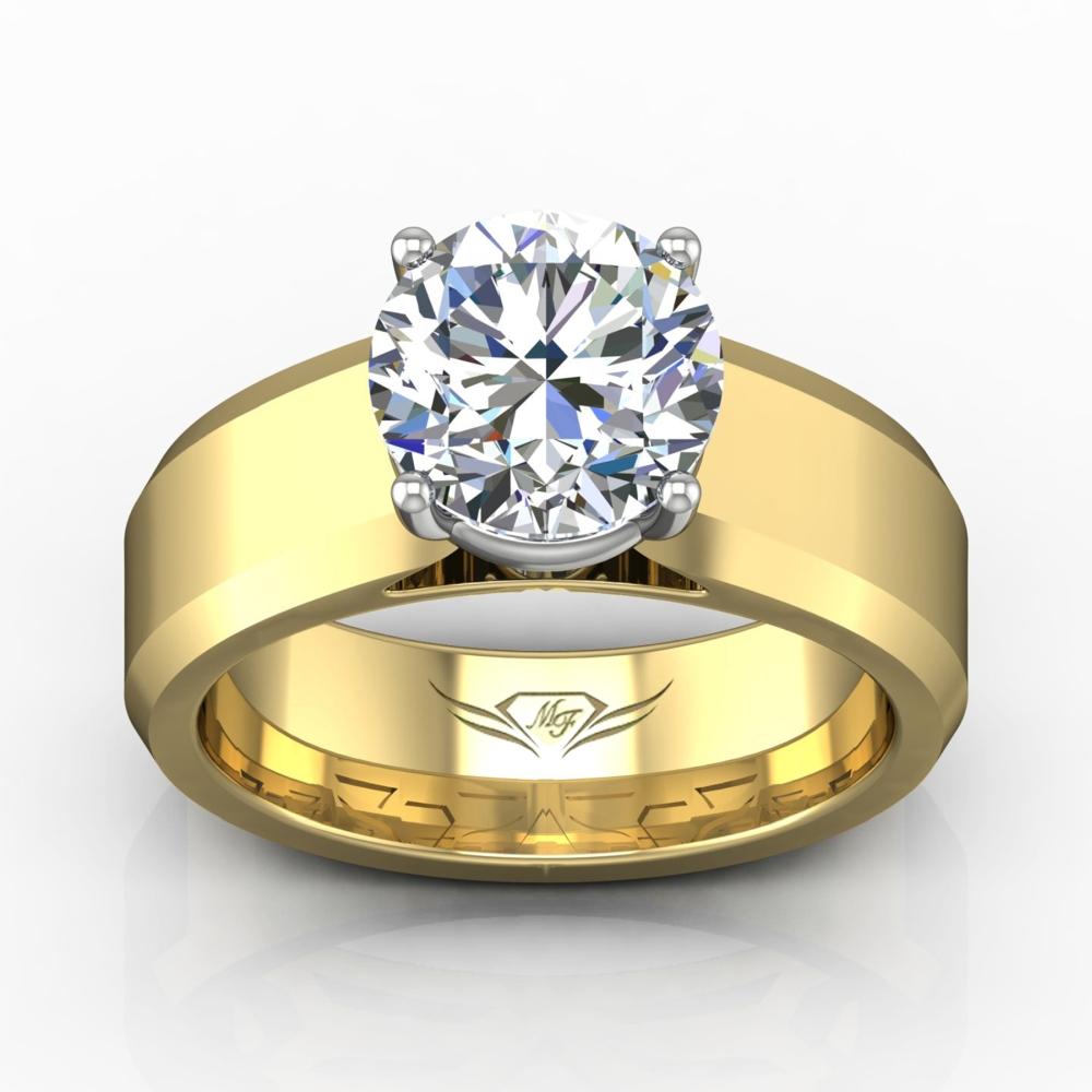 Vincents Fine Jewelry | Martin Flyer | Solitaire Wide Remount