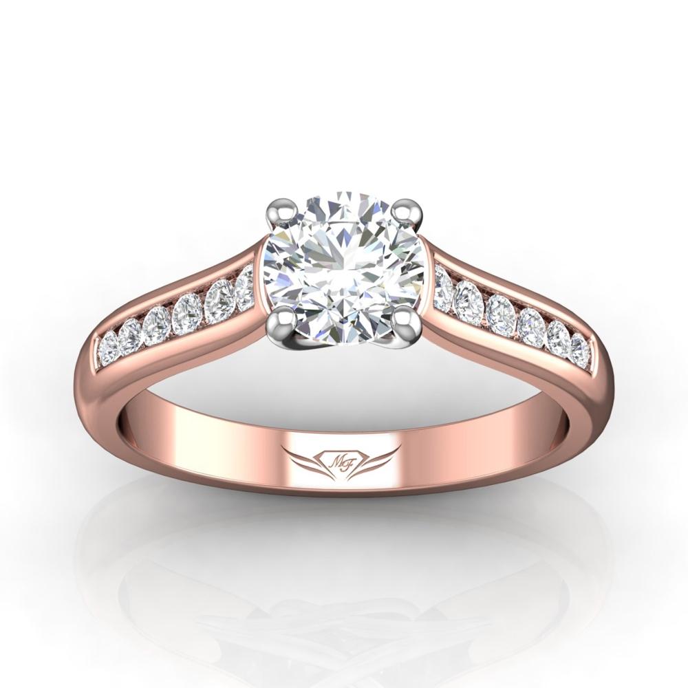 Vincents Fine Jewelry | Martin Flyer | Channel Engagement Ring