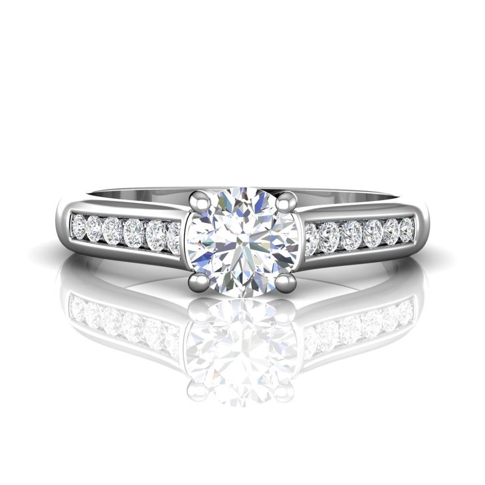 Vincents Fine Jewelry | Martin Flyer | Channel Engagement Ring