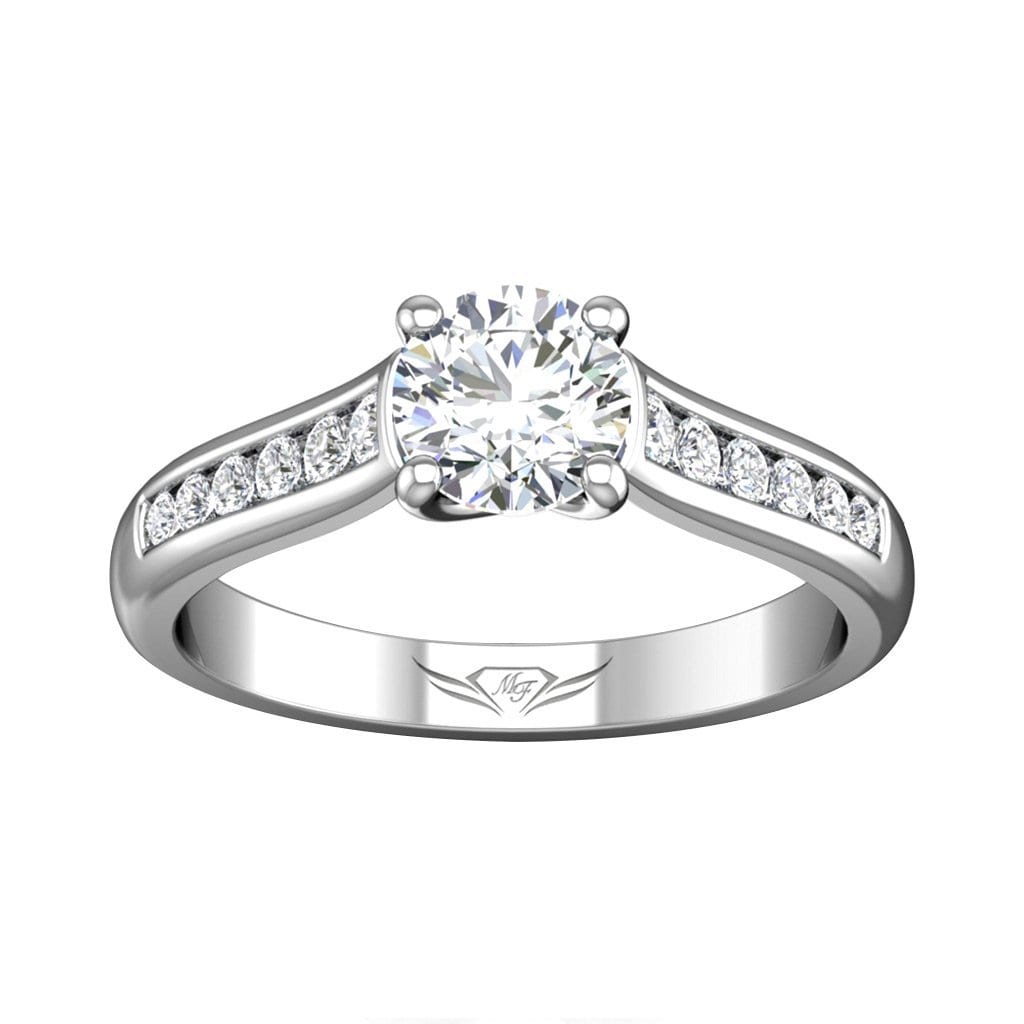 Vincents Fine Jewelry | Martin Flyer | Channel Engagement Ring