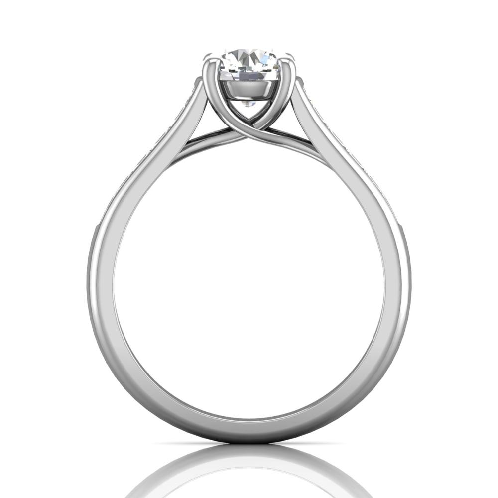 Vincents Fine Jewelry | Martin Flyer | Channel Engagement Ring