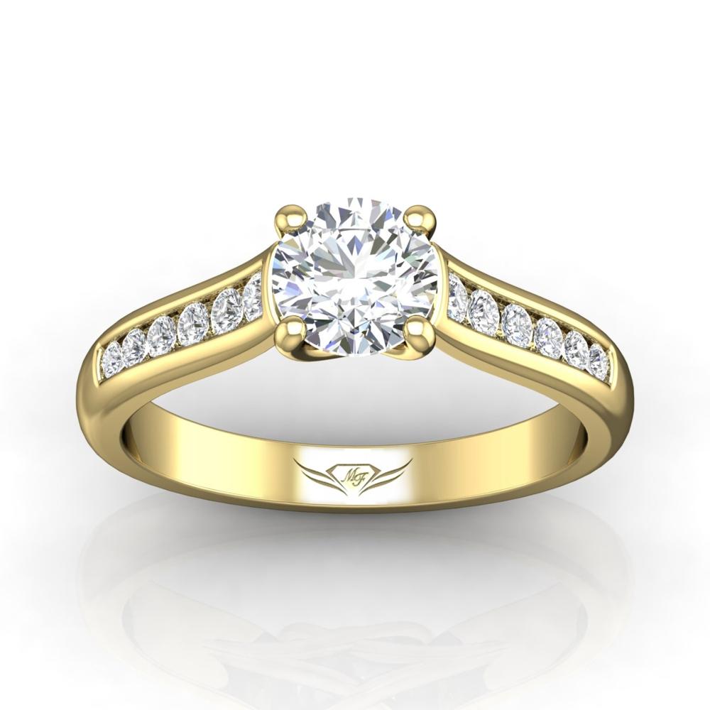 Vincents Fine Jewelry | Martin Flyer | Channel Engagement Ring