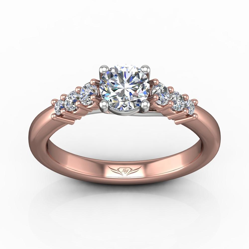 Vincents Fine Jewelry | Martin Flyer | Shared Prong Engagement Ring