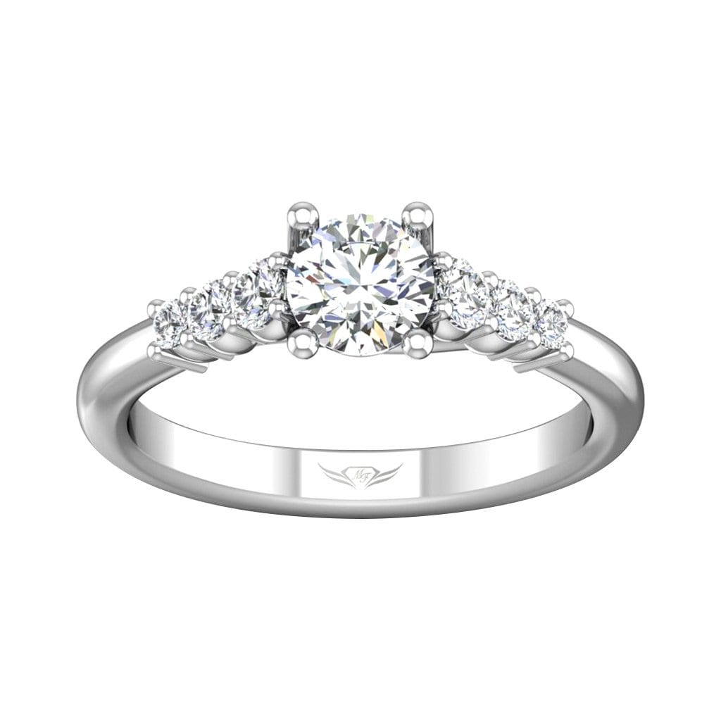 Vincents Fine Jewelry | Martin Flyer | Shared Prong Engagement Ring