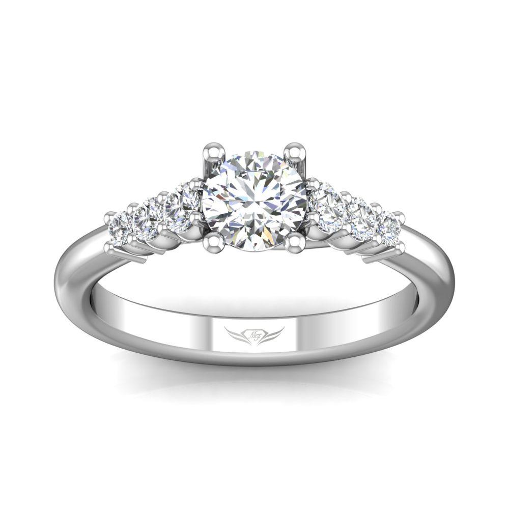 Vincents Fine Jewelry | Martin Flyer | Shared Prong Engagement Ring