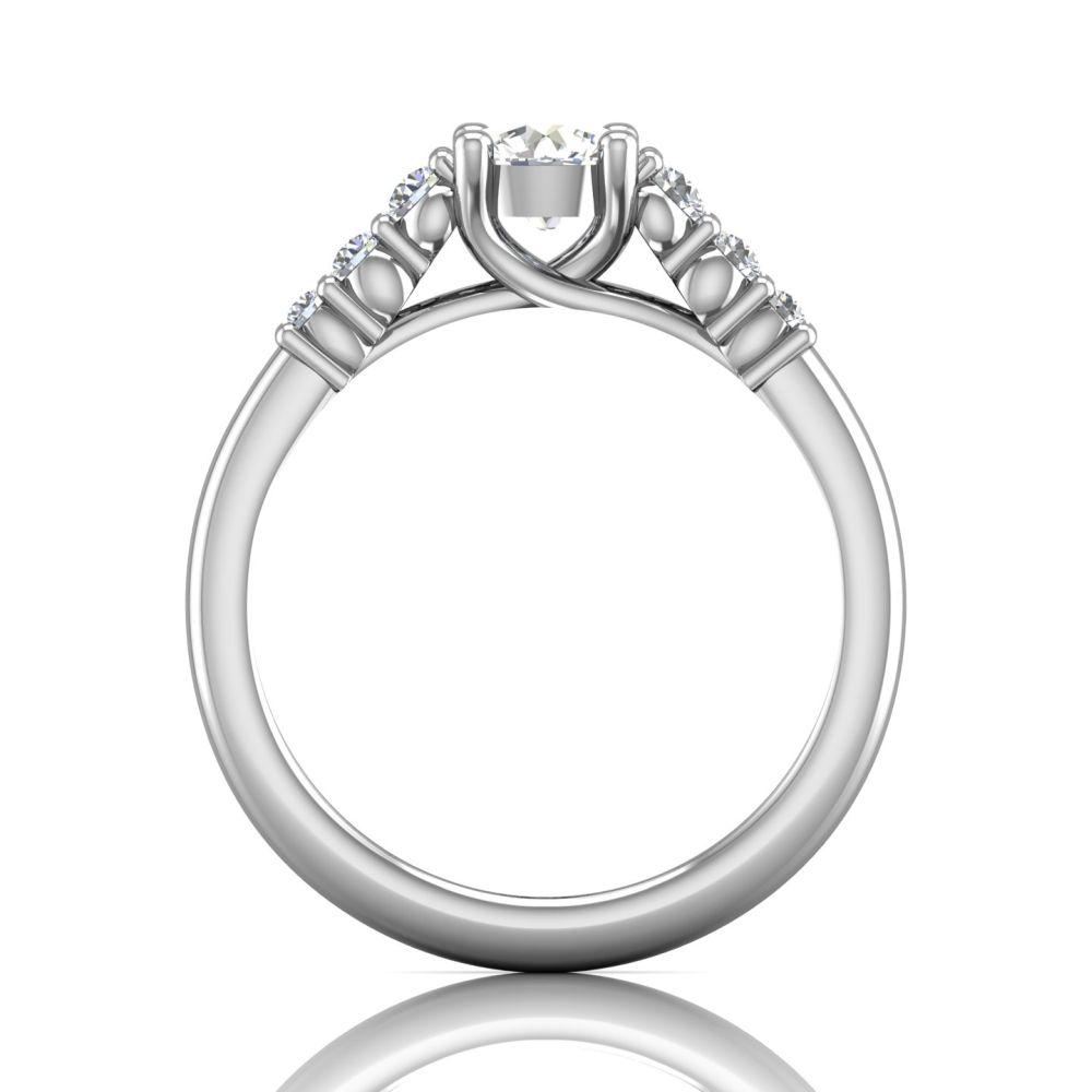 Vincents Fine Jewelry | Martin Flyer | Shared Prong Engagement Ring