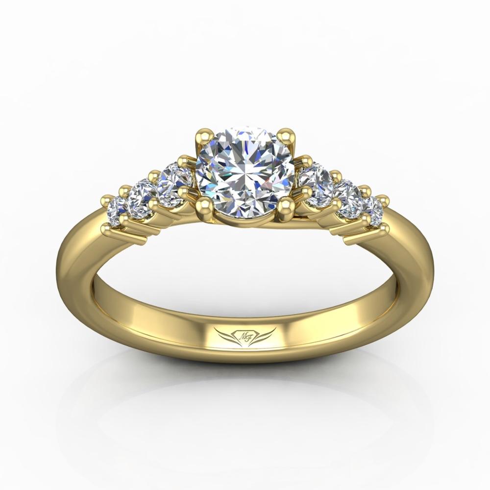 Vincents Fine Jewelry | Martin Flyer | Shared Prong Engagement Ring