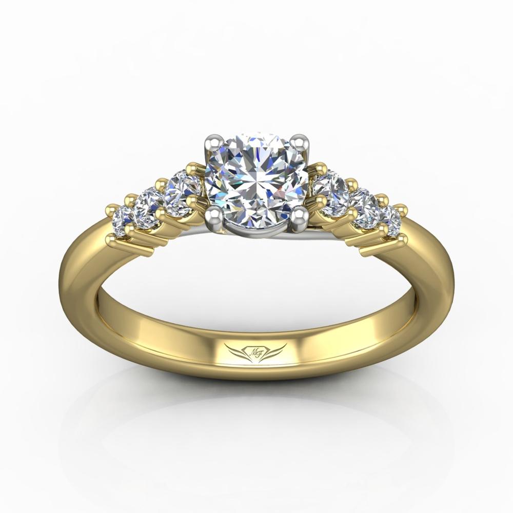 Vincents Fine Jewelry | Martin Flyer | Shared Prong Engagement Ring