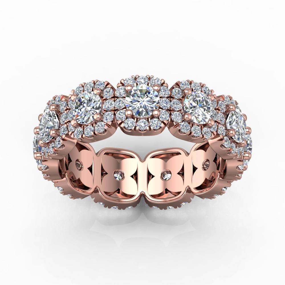 Vincents Fine Jewelry | Martin Flyer | Shared Prong Anniversary Band