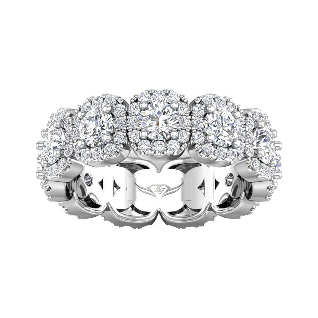 Vincents Fine Jewelry | Martin Flyer | Shared Prong Anniversary Band